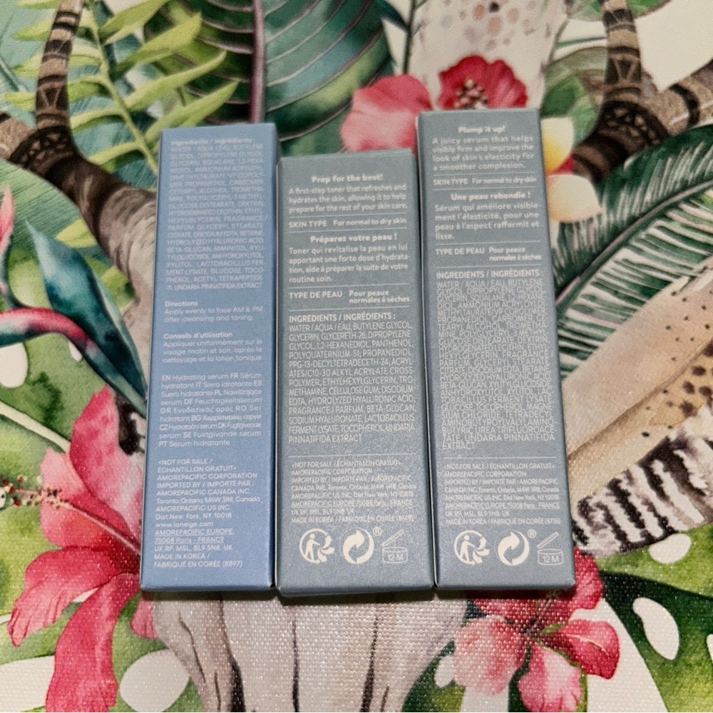 LANEIGE Water Bank Blue Hyaluronic Skincare Trio - Picture 4 of 4